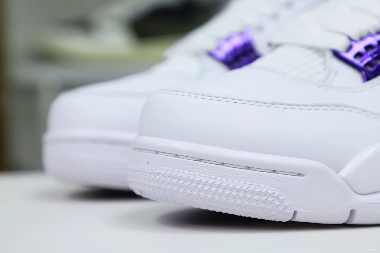 METALLIC JORDAN 4 Kimikick AIR Affordable PURPLE 1977 0608